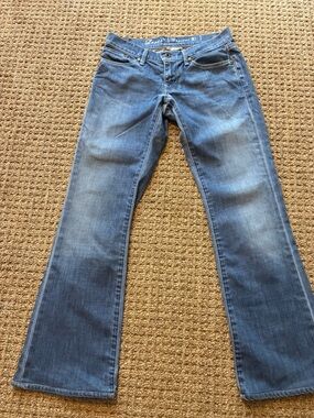 Levi's Capital E Light Blue Flare Jeans - Classic Medium Wash